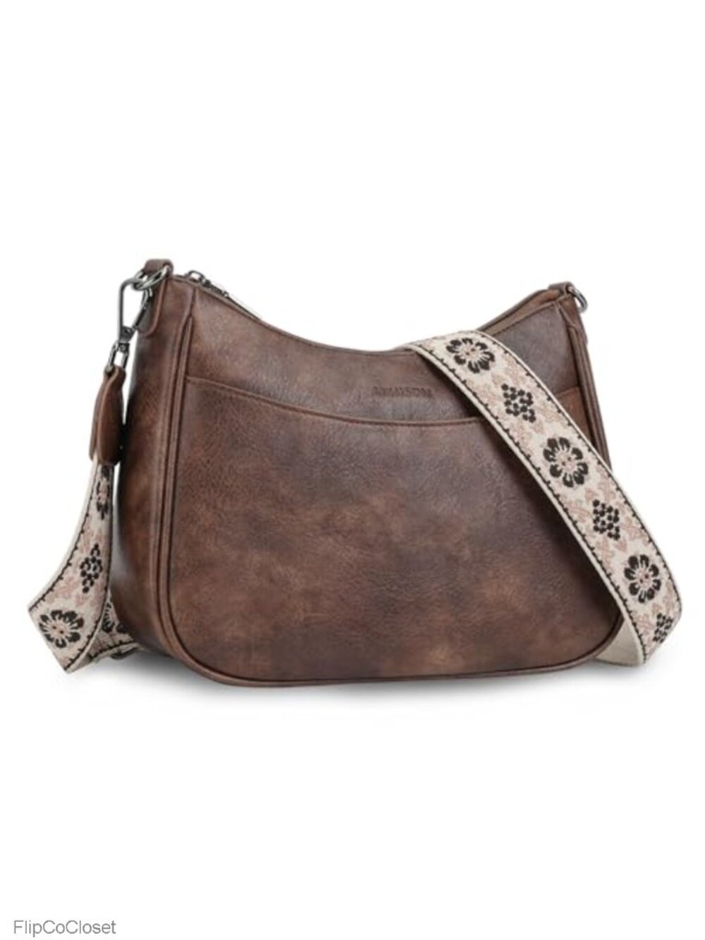 Trendy Vegan Leather Crossbody Purse Women's Shoulder Handbag